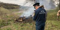 Поджигателей мусора и сухой травы привлекут к административной ответственности. - Обоянский район